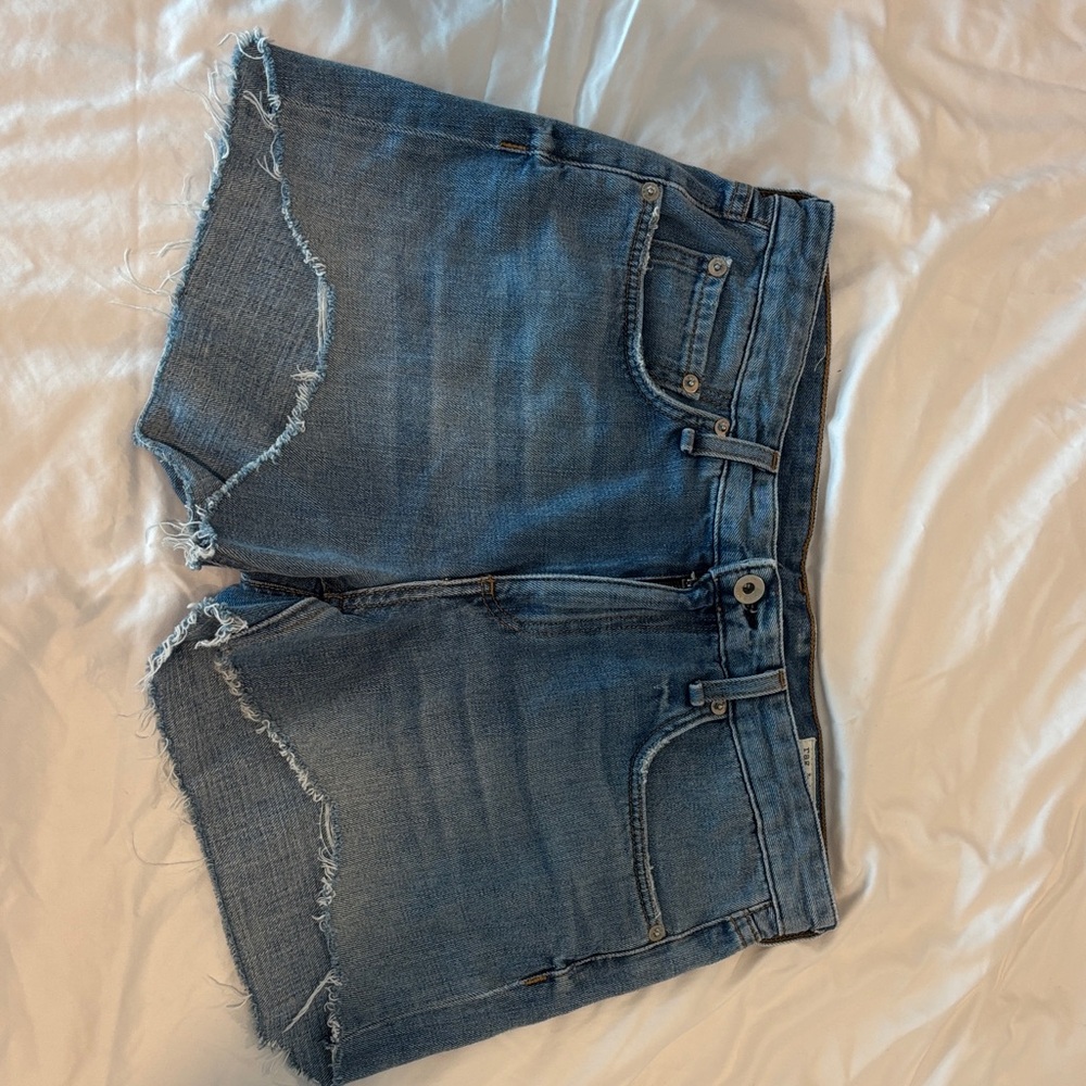 Rag & Bone Light Blue Denim Shorts